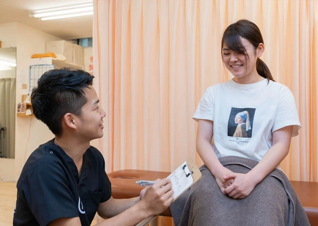 施術を通じて、生活の質を上げることを目指しています 施術を通じて、生活の質を上げることを目指しています