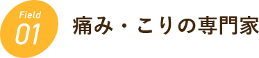 痛み・こりの専門家